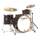 Canopus Yaiba 24 3pc Drum Set - Antique Ebony Matte Lacquer - 24/13/16