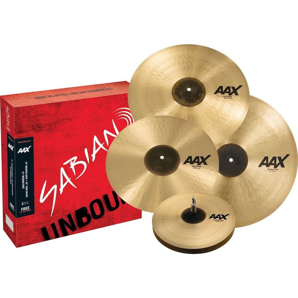 Sabian AAX Freq Performance Set w/FREE 18" AAX Freq Crash