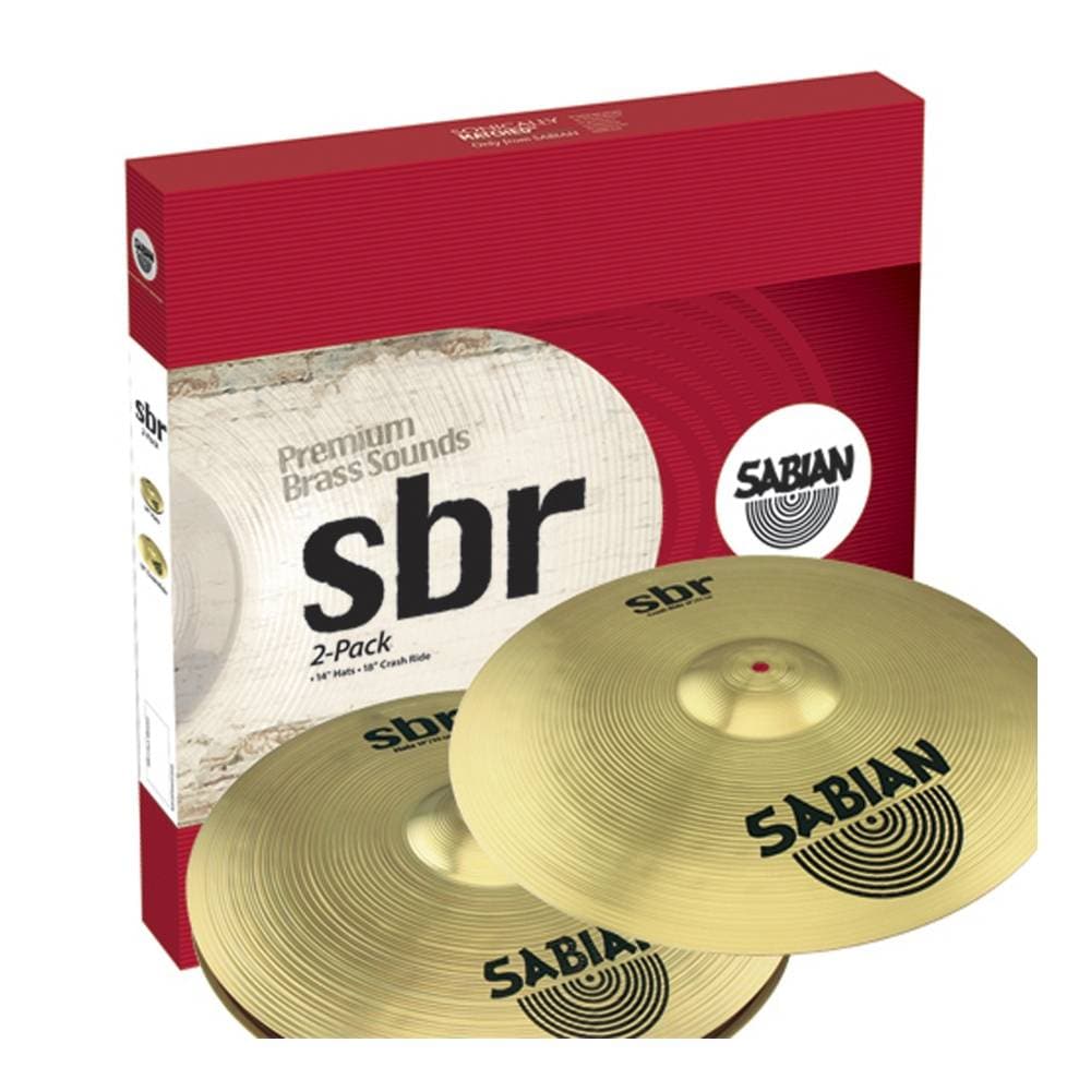 Sabian SBR 2-Pack Cymbal Pack