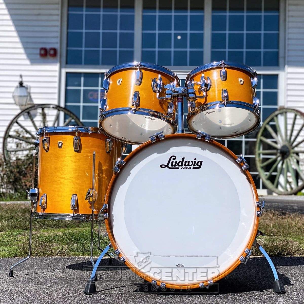 Ludwig Legacy Maple 4pc "Get Back" Drum Set Golden Slumbers