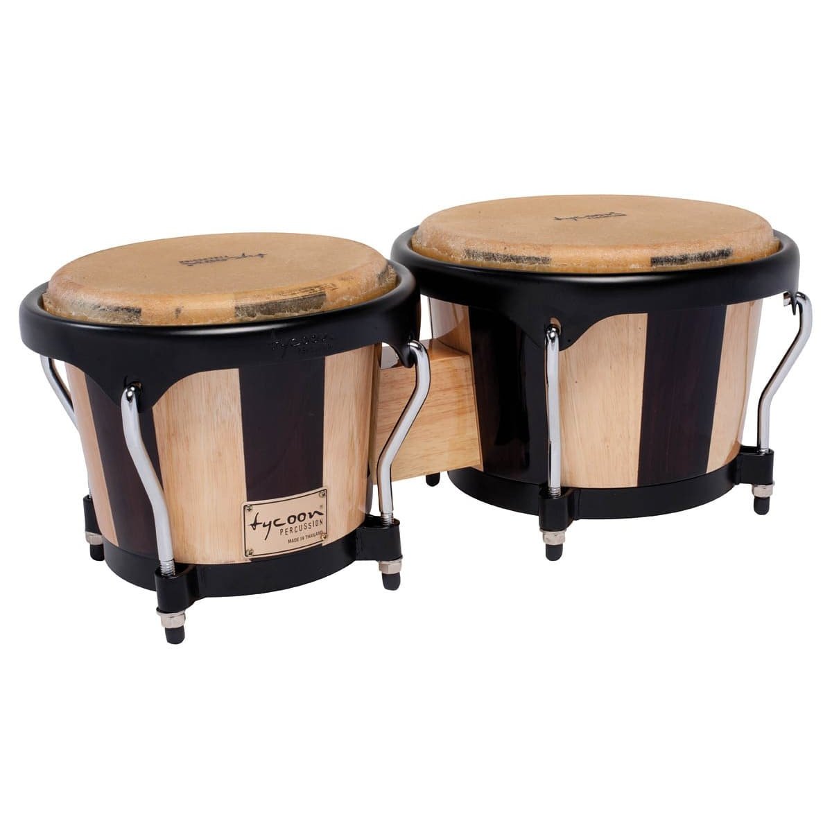 Tycoon Percussion 7 & 8 1/2 Artist Series Bongos - Retro Finish