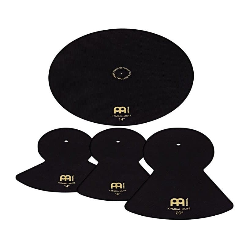 Meinl Cymbals MCM-141620 Cymbal Mute Set for 14" Hihats, 16" Crash, 20" Ride
