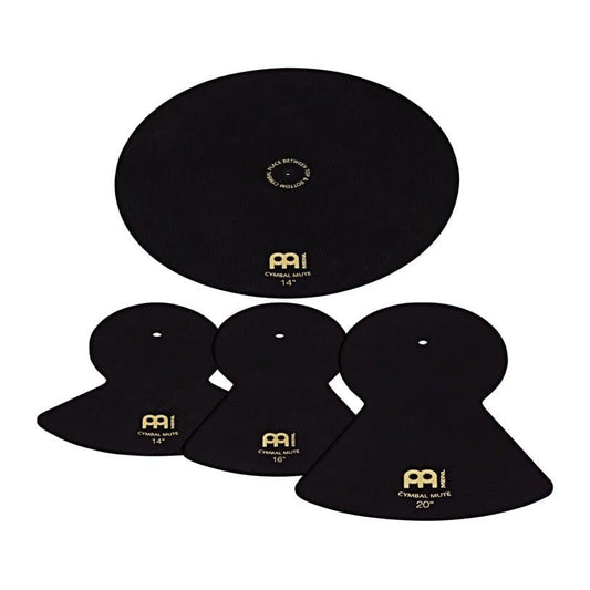 Meinl Cymbals MCM-141620 Cymbal Mute Set for 14" Hihats, 16" Crash, 20" Ride