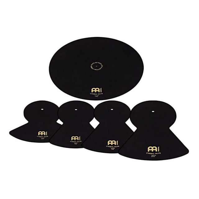 Meinl Cymbals MCM-14161820 Cymbal Mute Set for 14" Hihats, 16" and 18" Crashes, 20" Ride