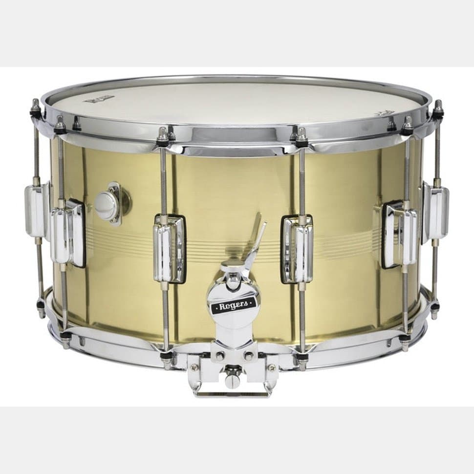 Rogers Dyna-sonic Brass Snare Drum 14x8