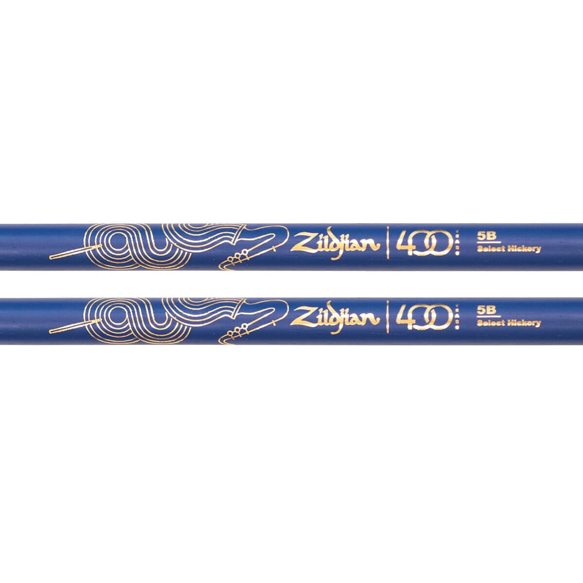Zildjian Limited Edition 400th Anniversary Drum Sticks 5B Acorn Blue