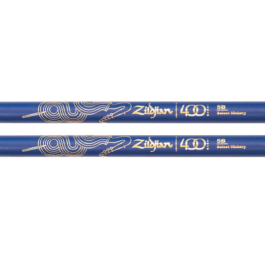 Zildjian Limited Edition 400th Anniversary Drum Sticks 5B Acorn Blue
