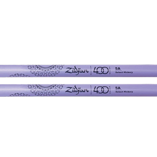 Zildjian Limited Edition 400th Anniversary Drum Sticks 5A Acorn Purple