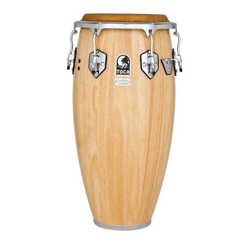 Toca Custom Deluxe Wood Conga Natural Wood