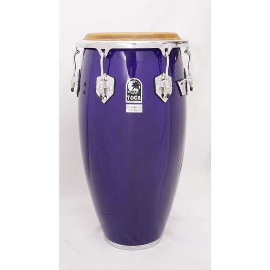 Toca Custom Deluxe Wood Tumba - Transparent Purple Gloss Finish