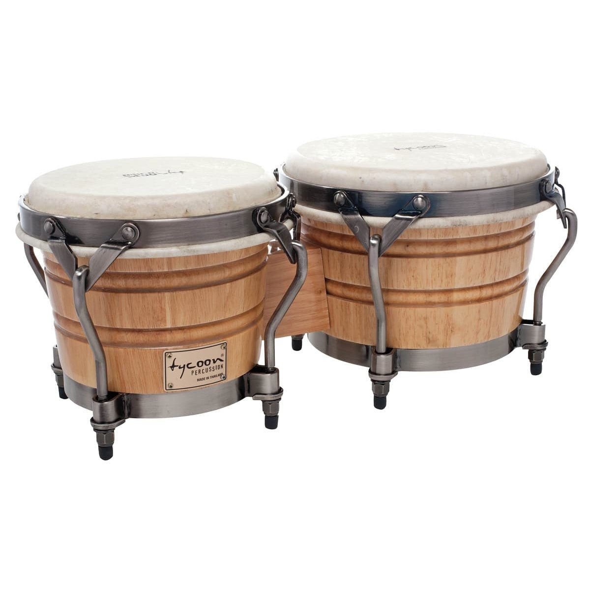 Tycoon 7 & 8 1/2 Signature Classic Series Bongos - Natural Finish