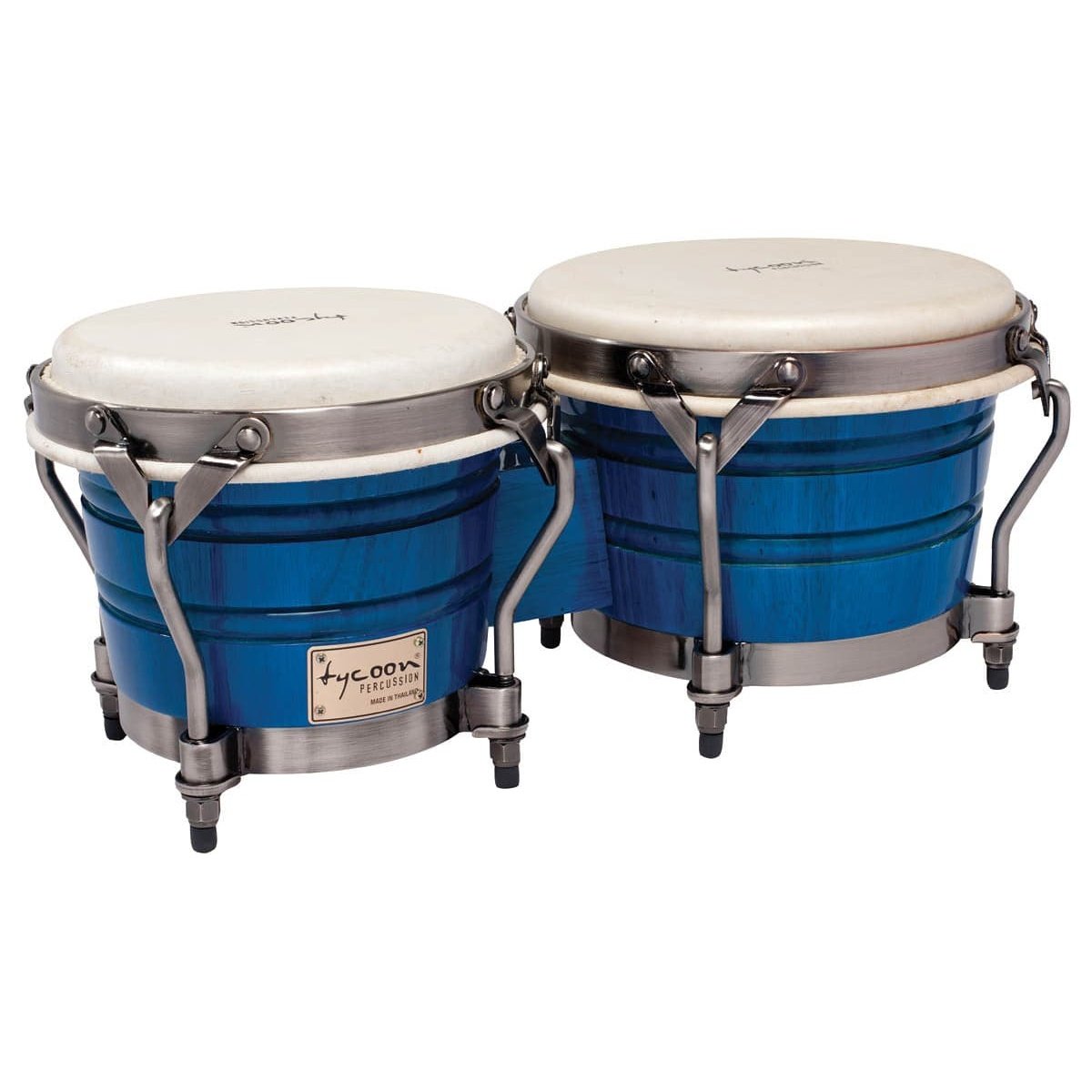 Tycoon 7 & 8 1/2 Signature Classic Series Bongos - Blue Finish