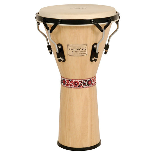 Tycoon Percussion 12 Supremo Series Djembe - Natural Finish