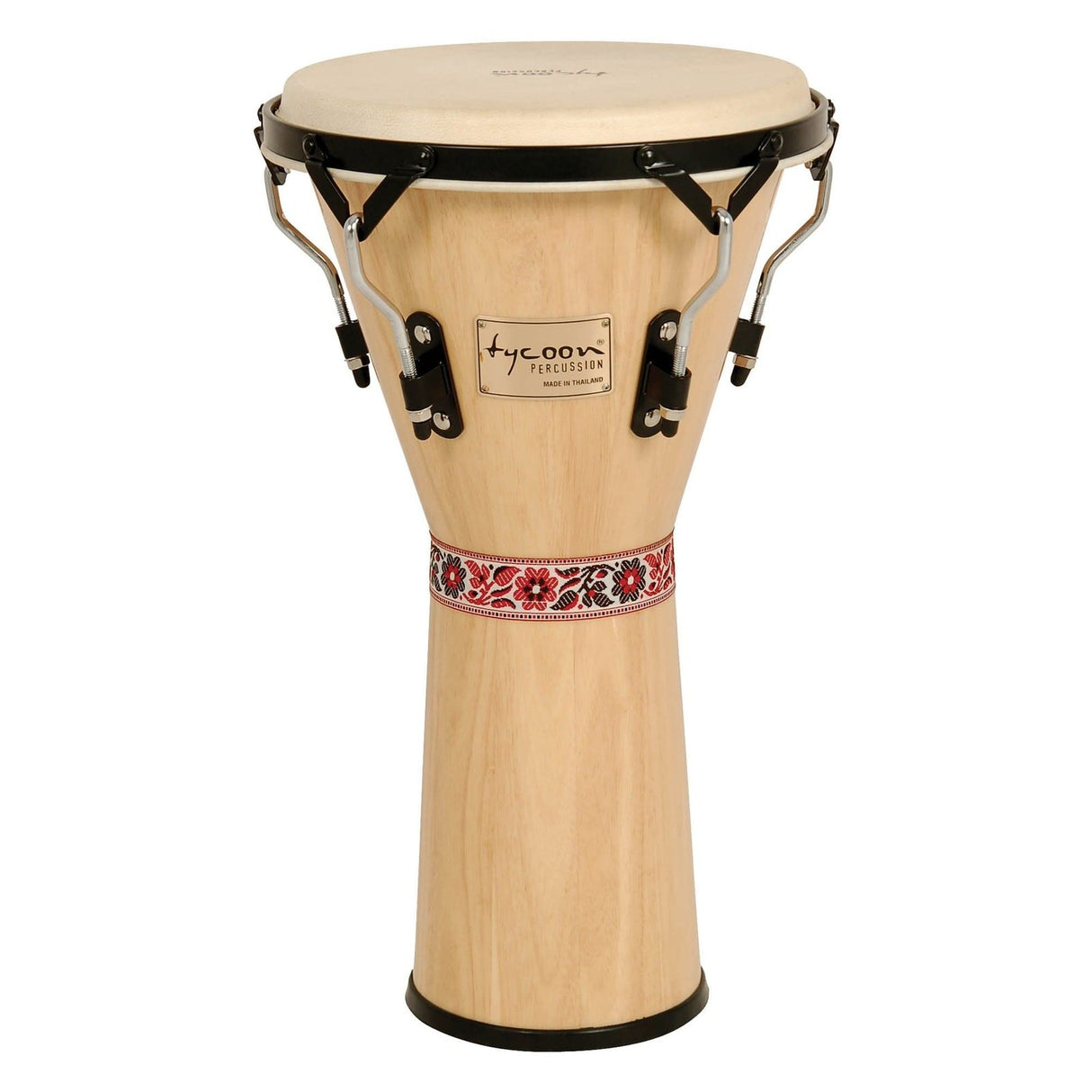 Tycoon Percussion 12 Artist Series Djembe - Natural Finish