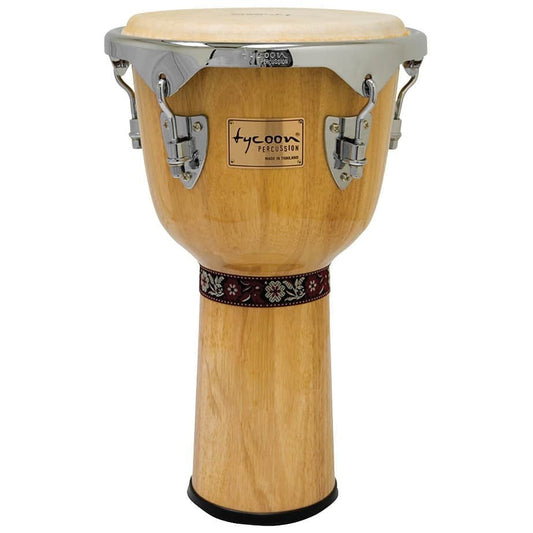 Tycoon Percussion 12 Concerto Series Djembe - Natural Finish