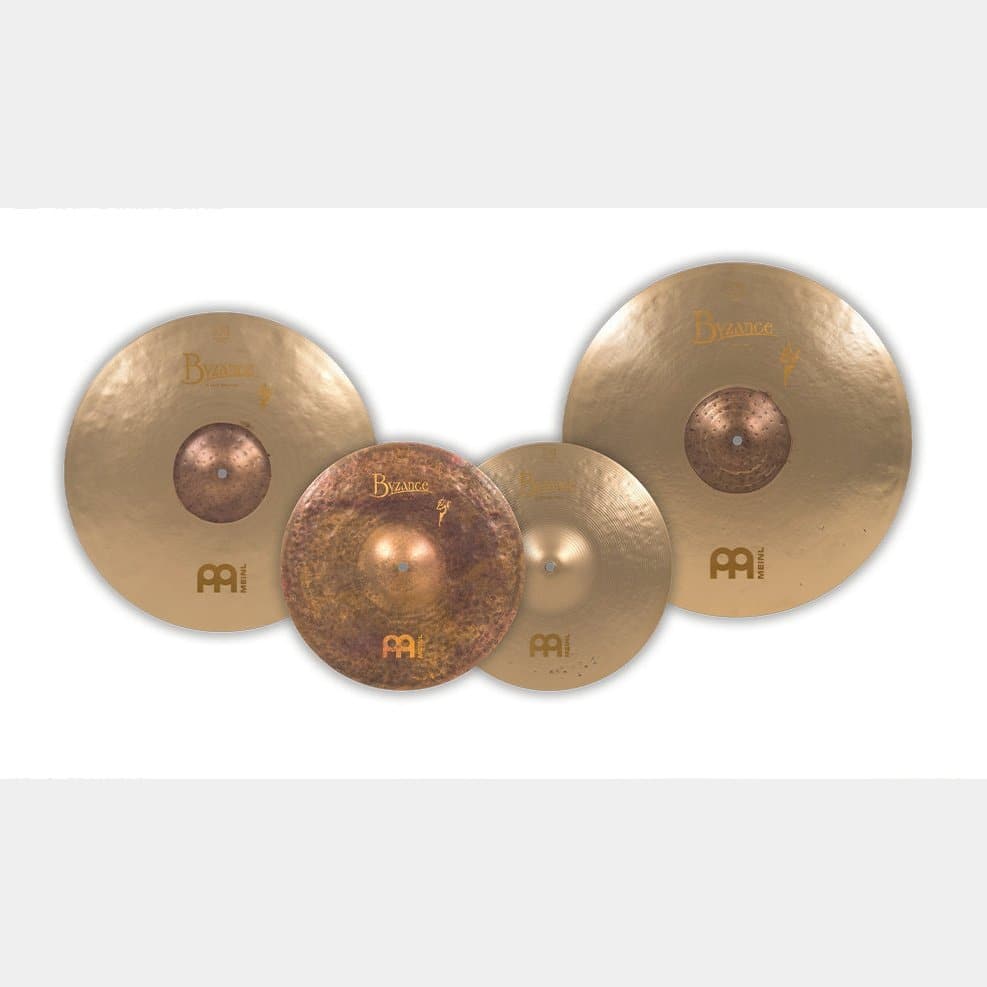 Meinl Cymbals BV-141820SA Byzance Vintage Sand Cymbal Set