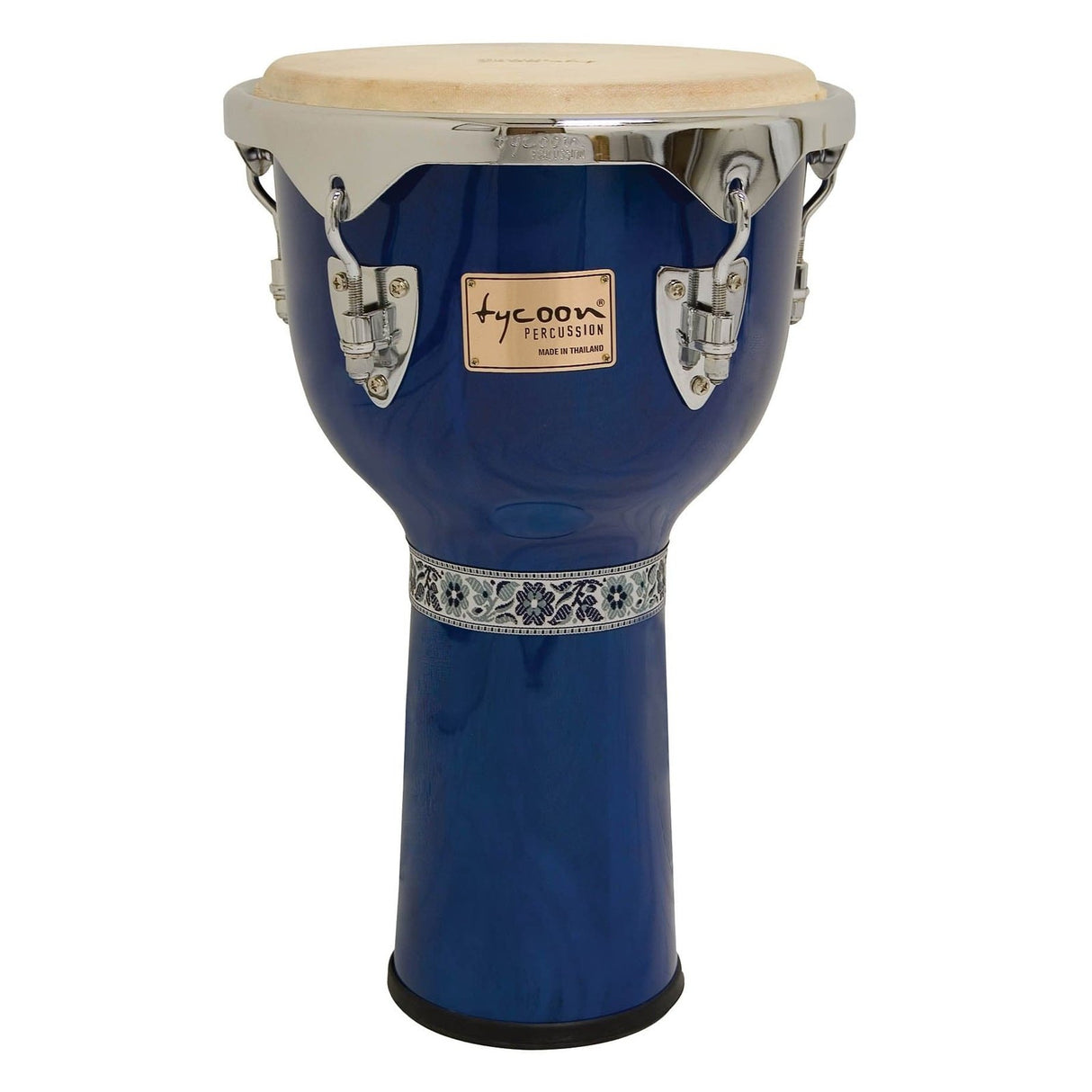 Tycoon Percussion 12 Concerto Series Djembe - Blue Finish