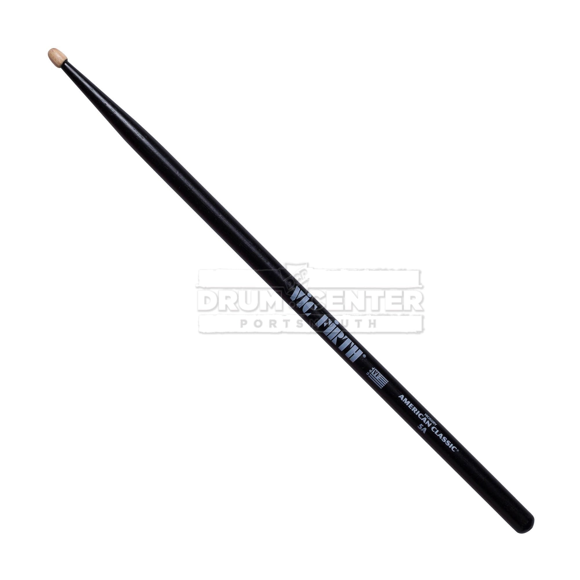 Vic Firth American Classic Drum Stick 5A w/ Black Finish