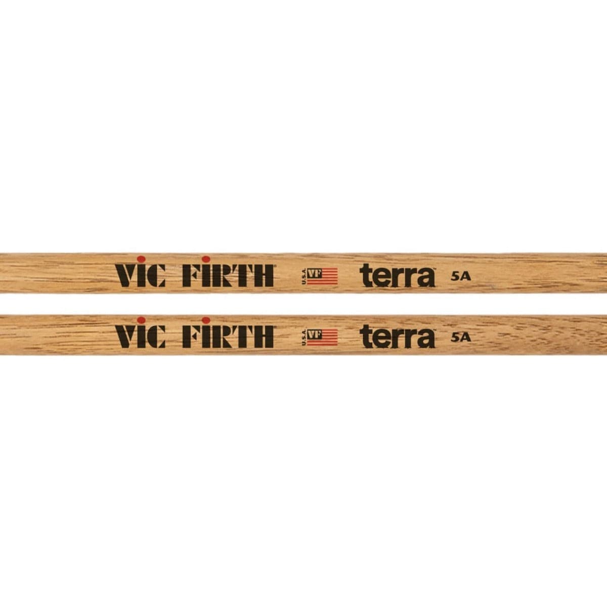Vic Firth American Classic 5AT Terra Series Drumsticks, Wood Tip