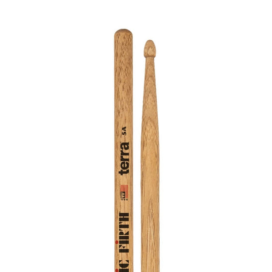 Vic Firth American Classic 5AT Terra Series Drumsticks, Wood Tip