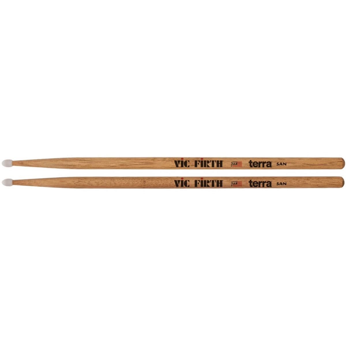 Vic Firth American Classic 5ATN Terra Series Drumsticks, 4pr Value Pack