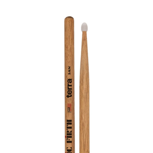 Vic Firth American Classic 5ATN Terra Series Drumsticks, Nylon Tip