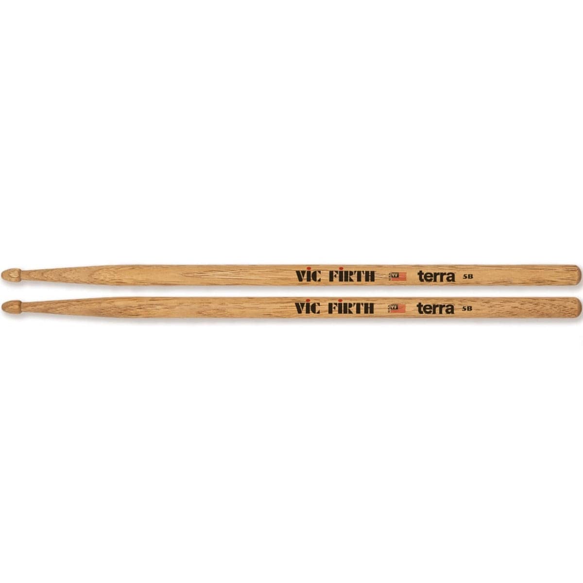 Vic Firth American Classic 5BT Terra Series Drumsticks, Wood Tip