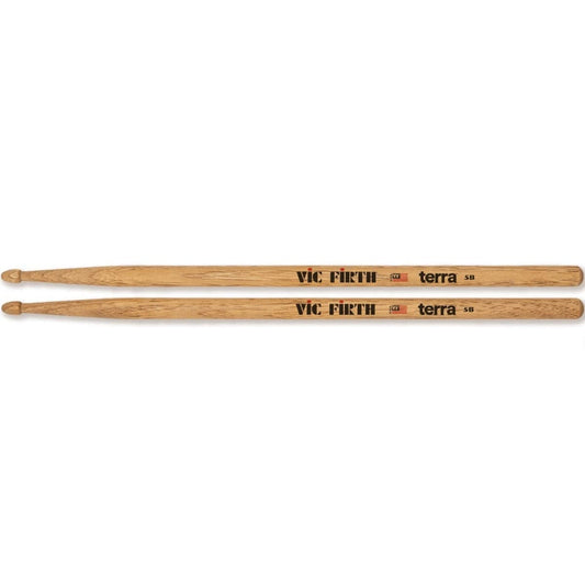 Vic Firth American Classic 5BT Terra Series Drumsticks, Wood Tip