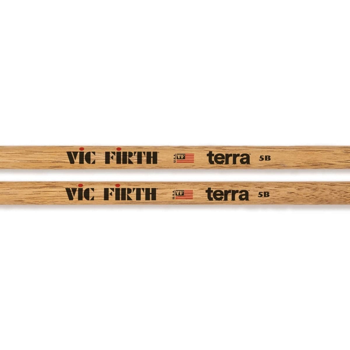 Vic Firth American Classic 5BT Terra Series Drumsticks, Wood Tip