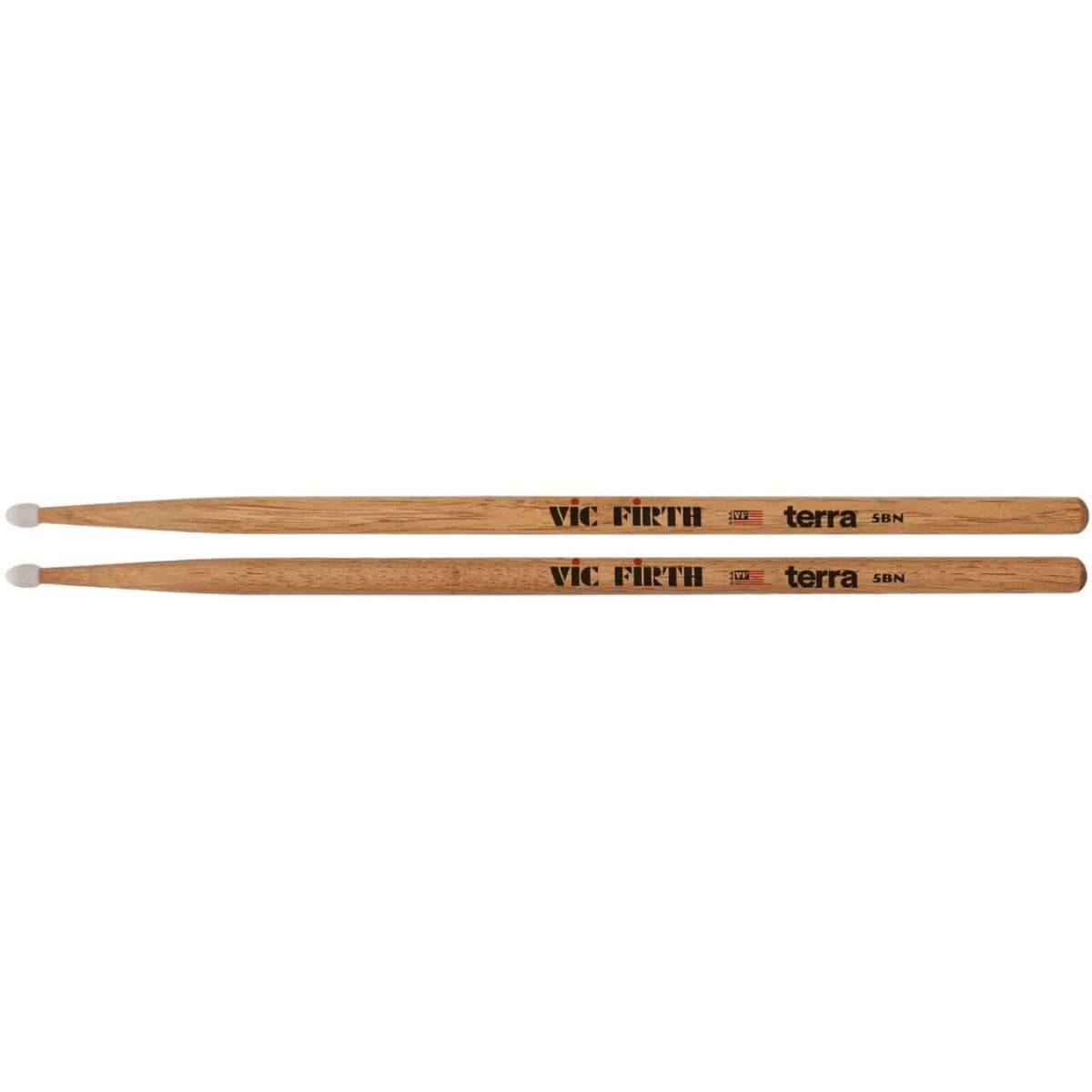 Vic Firth American Classic 5BTN Terra Series Drumsticks, 4pr Value Pack