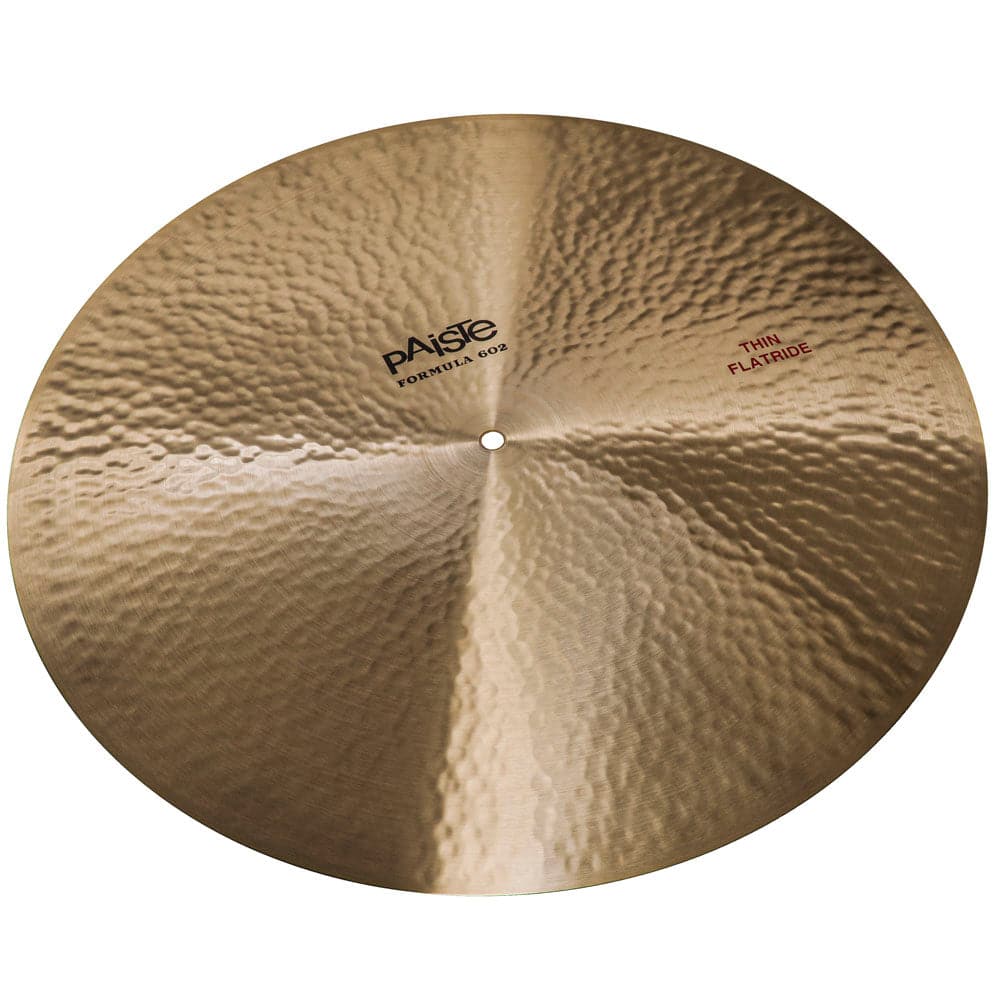 Paiste Formula 602 Thin Flat Ride Cymbal 22"