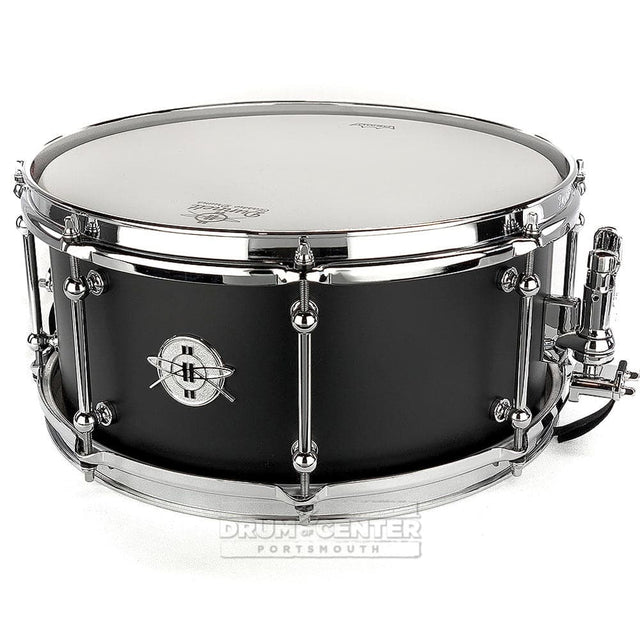 Dunnett Classic Titanium Snare Drum 14x6.5 Matte Black