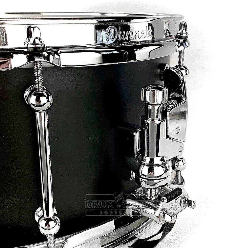 Dunnett Classic Titanium Snare Drum 14x6.5 Matte Black