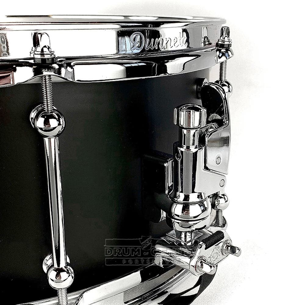 Dunnett Classic Titanium Snare Drum 13x6.5 Brushed Black