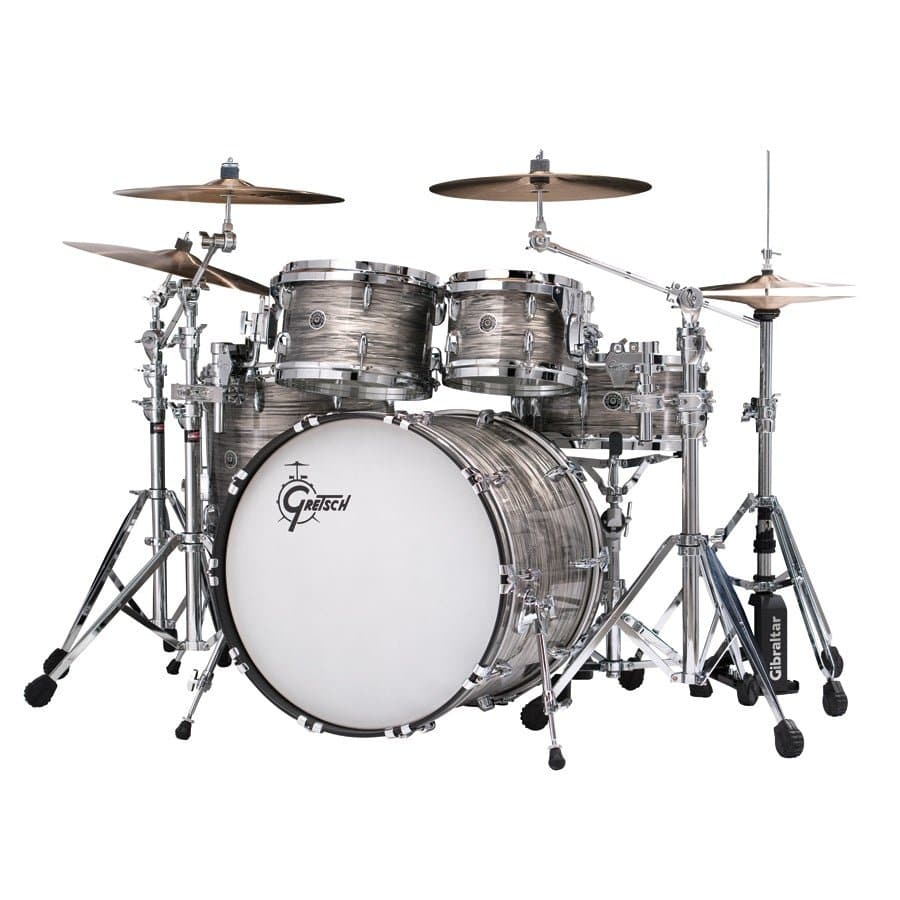 Gretsch Brooklyn 5pc Euro Drum Set Grey Oyster