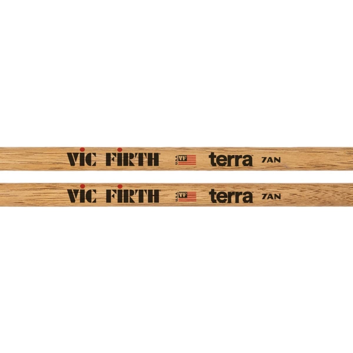 Vic Firth American Classic 7ATN Terra Series Drumsticks, 4pr Value Pack