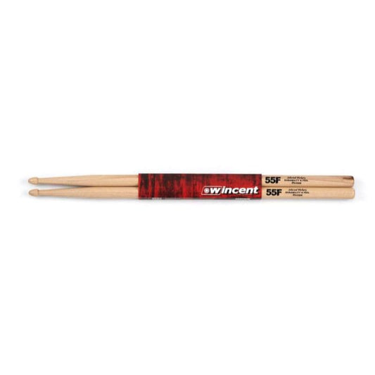 Wincent 55F Precision Hickory Drum Sticks - Acorn Tip