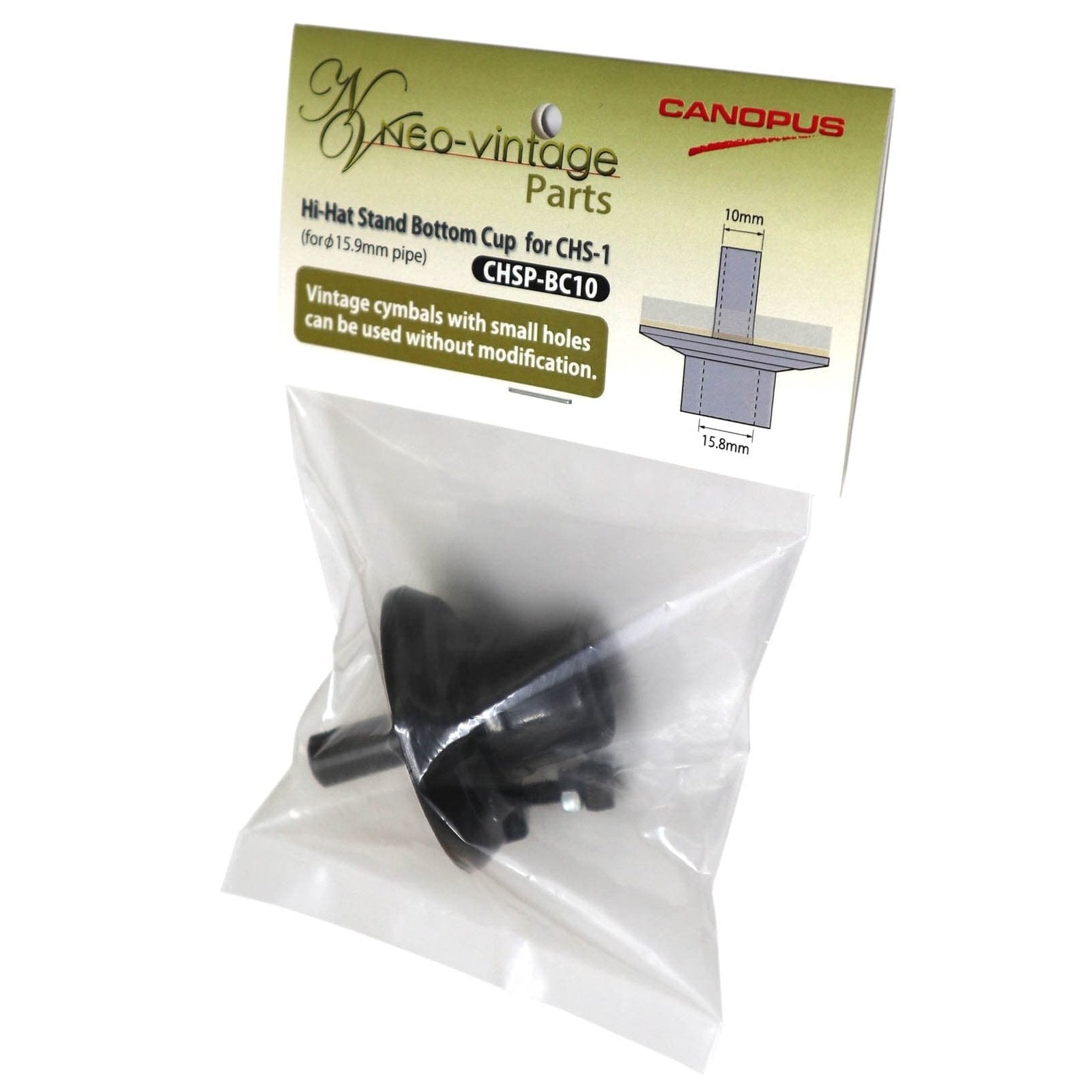 Canopus Hi-Hat Stand Bottom Cup for Vintage Cymbals