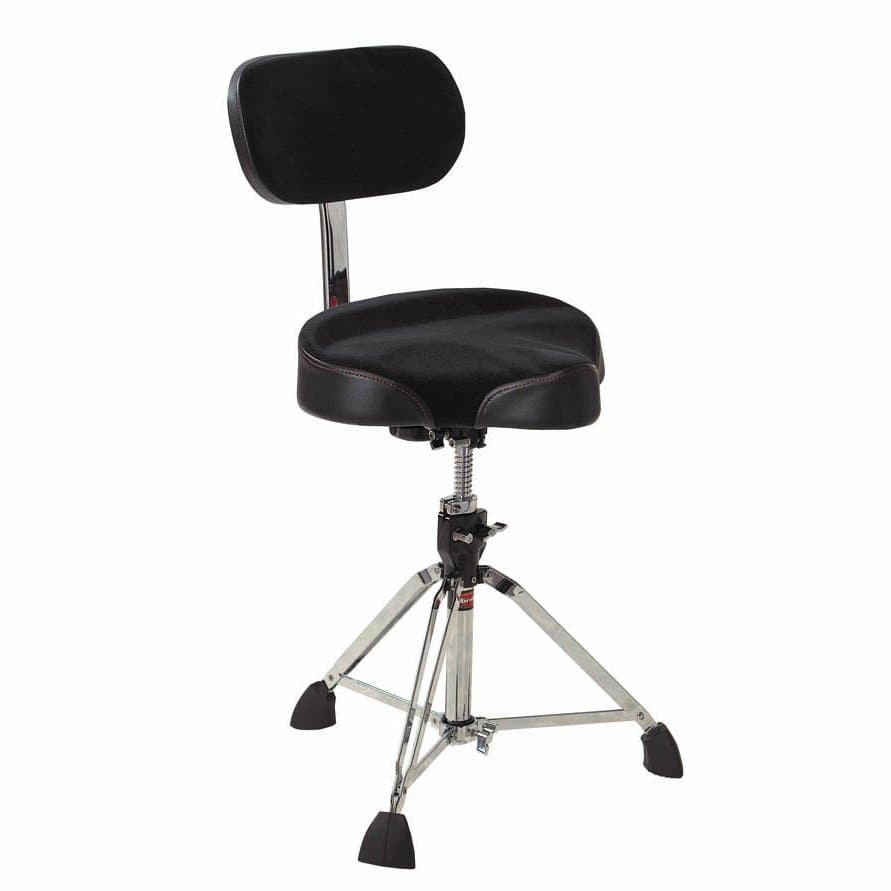 Gibraltar 9608MB 9000 Series Bike Seat Style Large Cordura Drum Throne w/Backrest