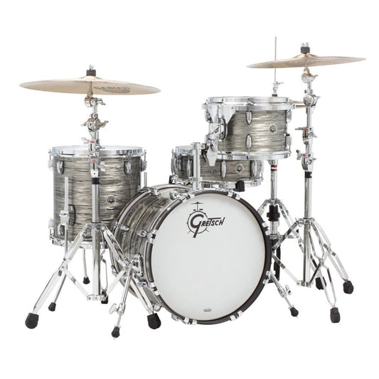 Gretsch Brooklyn 4pc Jazz Drum Set Grey Oyster