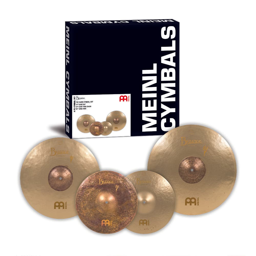 Meinl Cymbals Byzance Vintage Sand Cymbal Set | Drum Center Of