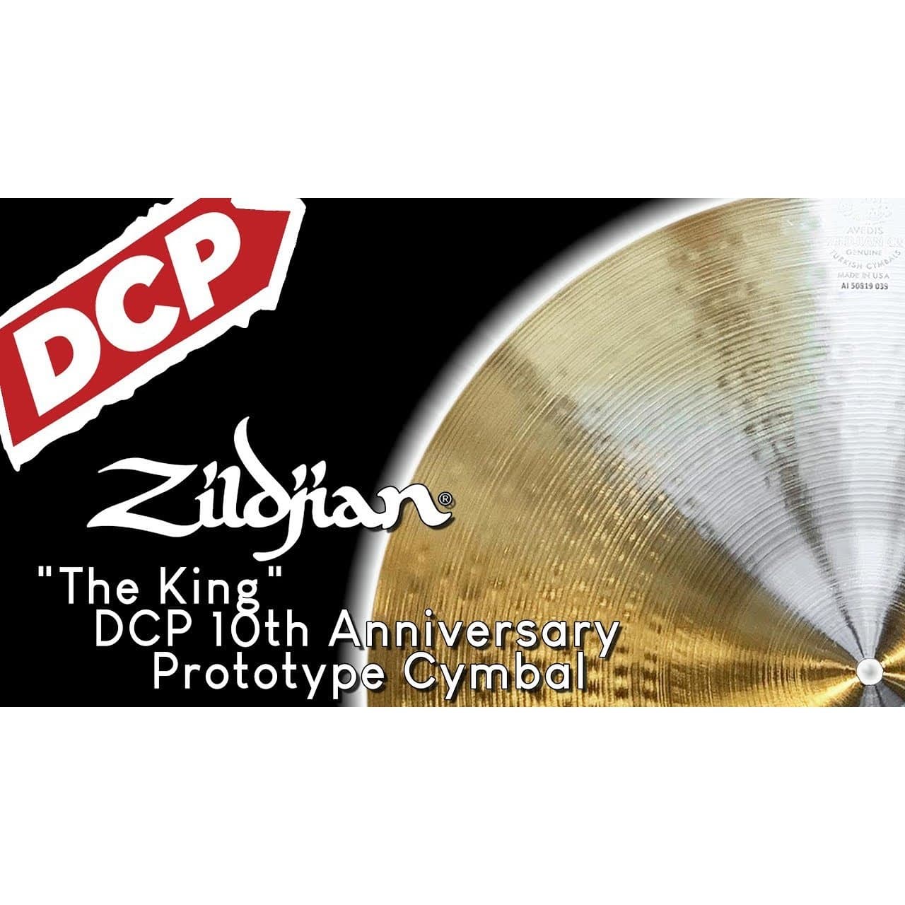 Zildjian DCP 10th Anniversary Special Edition Ride Cymbal 20" - "The King"