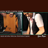 Gon Bops Alex Acuna Special Edition Cajon w/Gig Bag