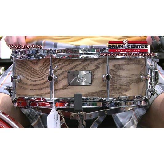 Canopus Ash Snare Drum 14x5.5 Natural Grain Oil