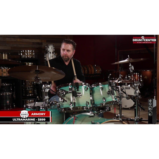 Mapex Armory Series Studioease Drum Set Fast Toms Emerald Burst
