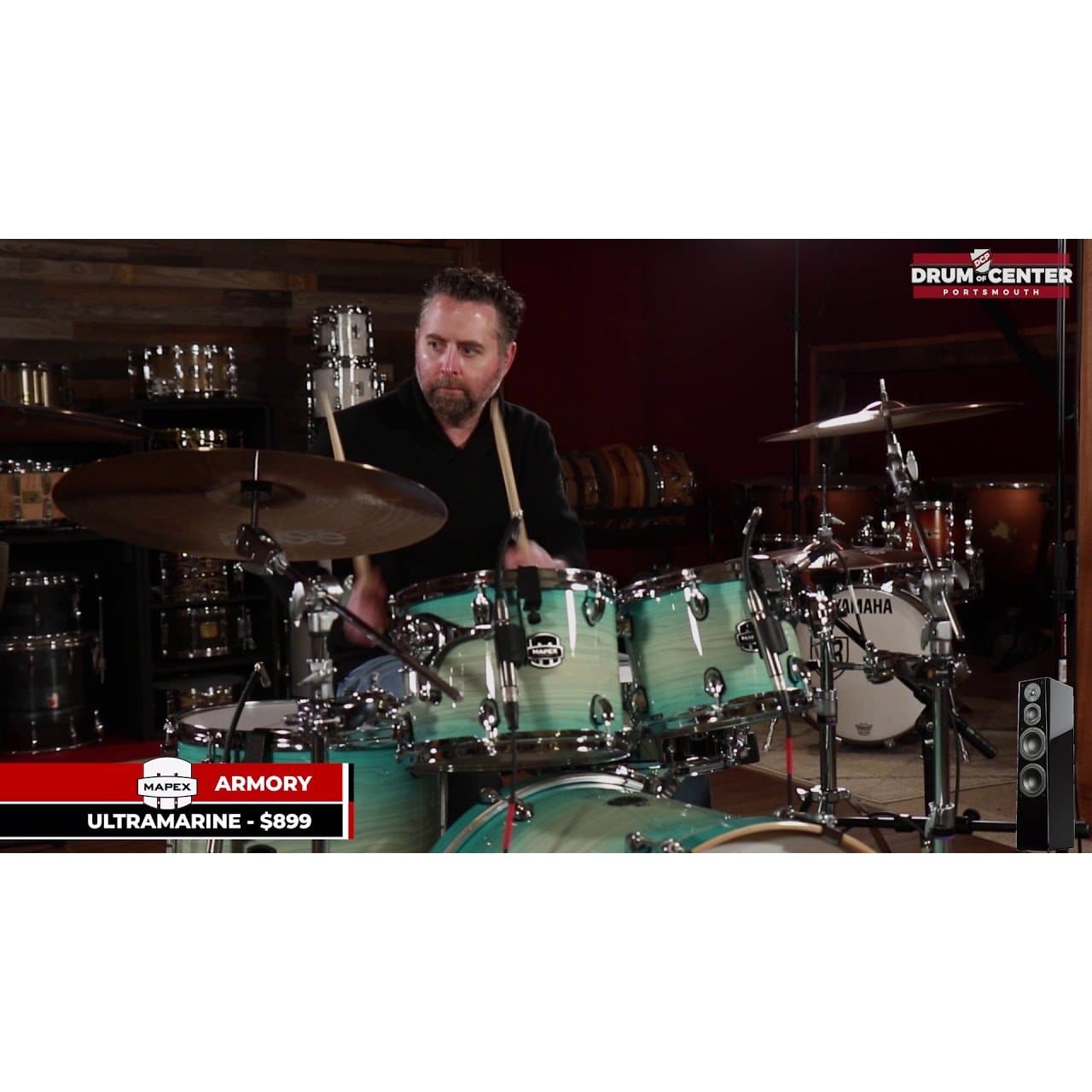 Mapex Armory Series Studioease Drum Set Redwood Burst