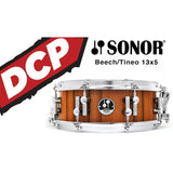 Sonor Artist Beech Snare Drum 13x5 High Gloss Tineo
