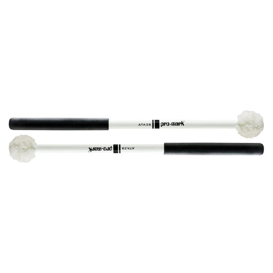 Promark Aluminum Shaft ATA2S Puff Cover On Felt Head Tenor Mallet