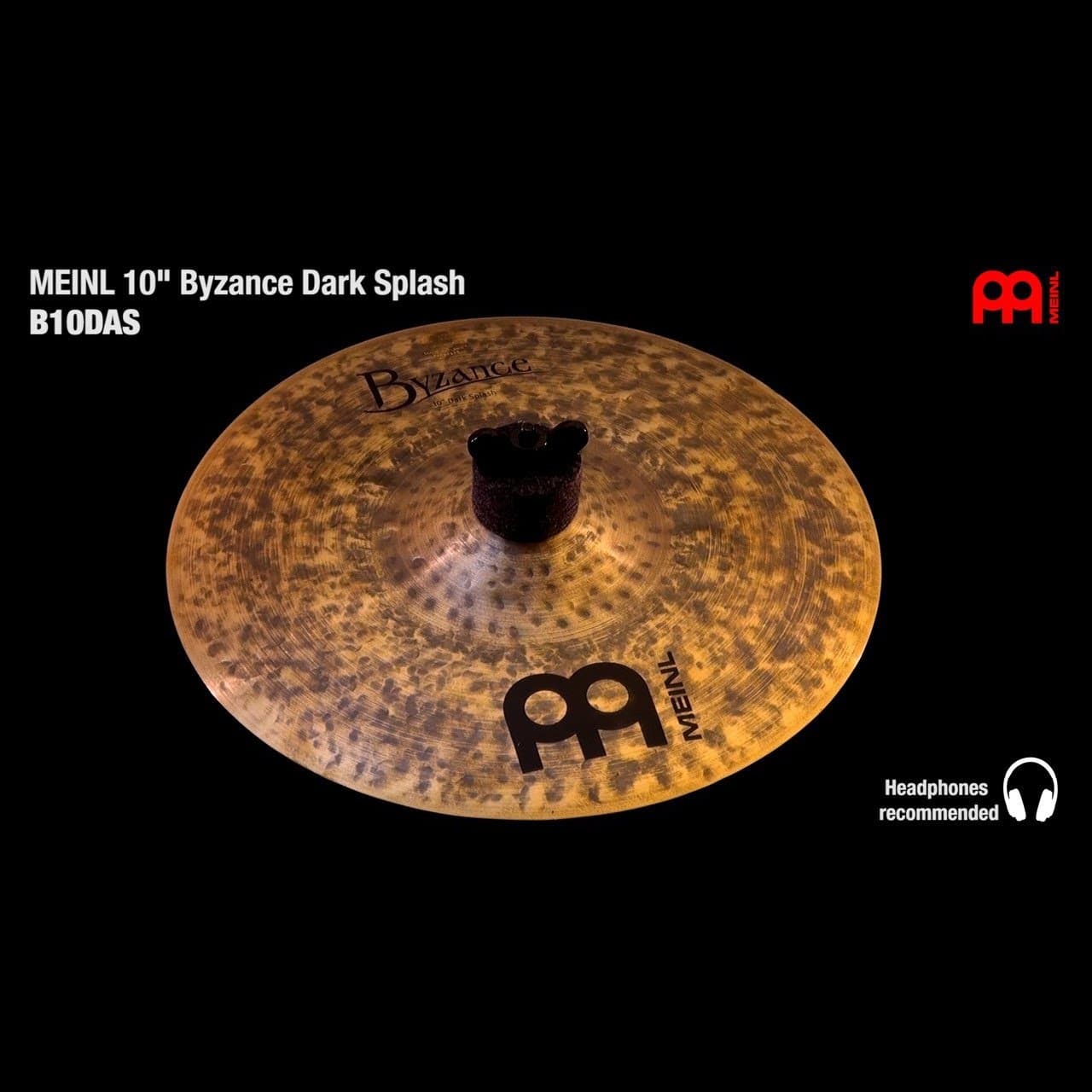 Meinl Byzance Dark Splash Cymbal 10 | DCP