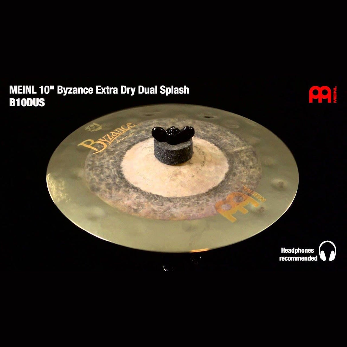 Meinl Byzance Dual Splash Cymbal 10